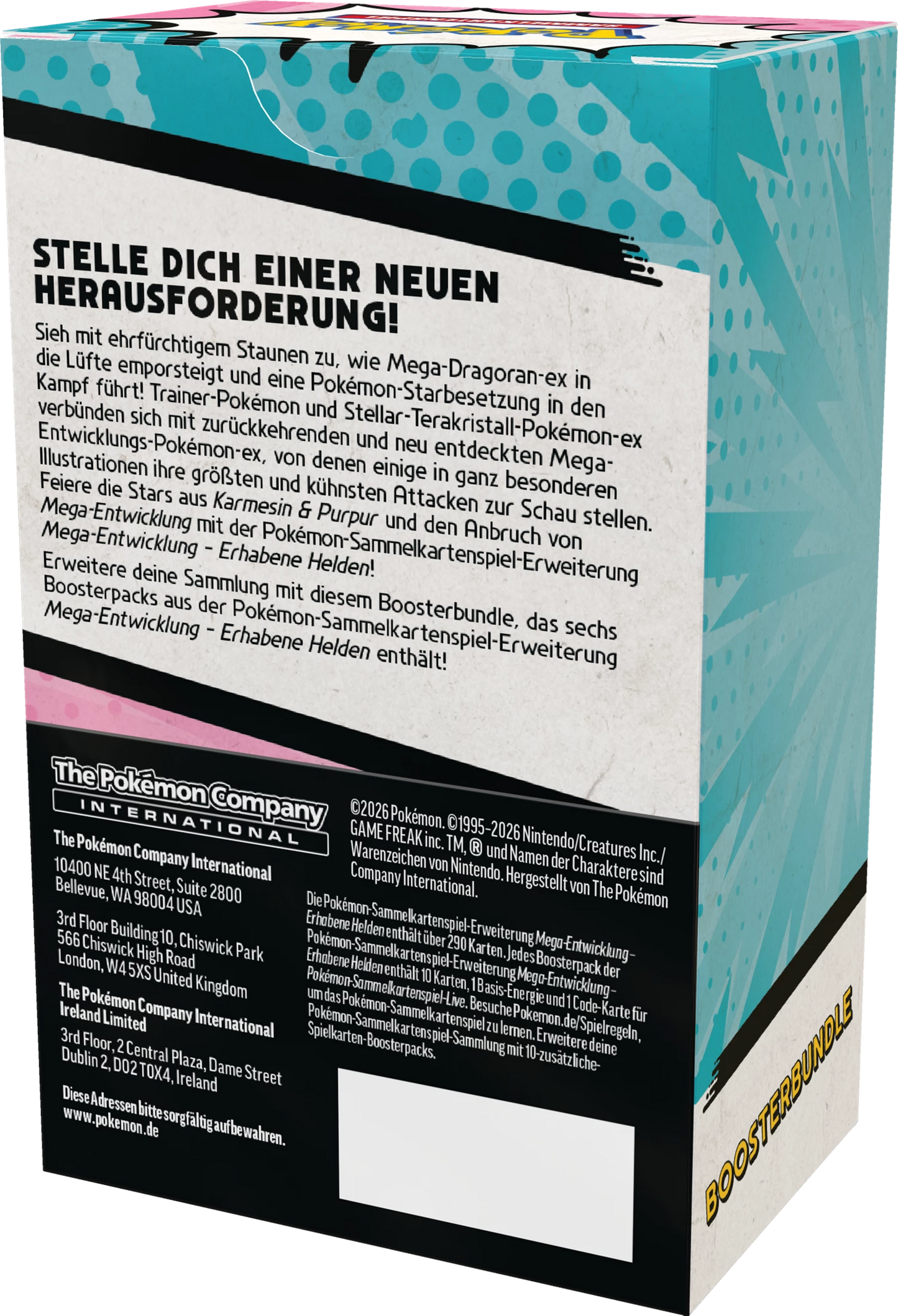 Pokémon Mega Evolutions Ascended Heroes Booster Bundle (M2.5)