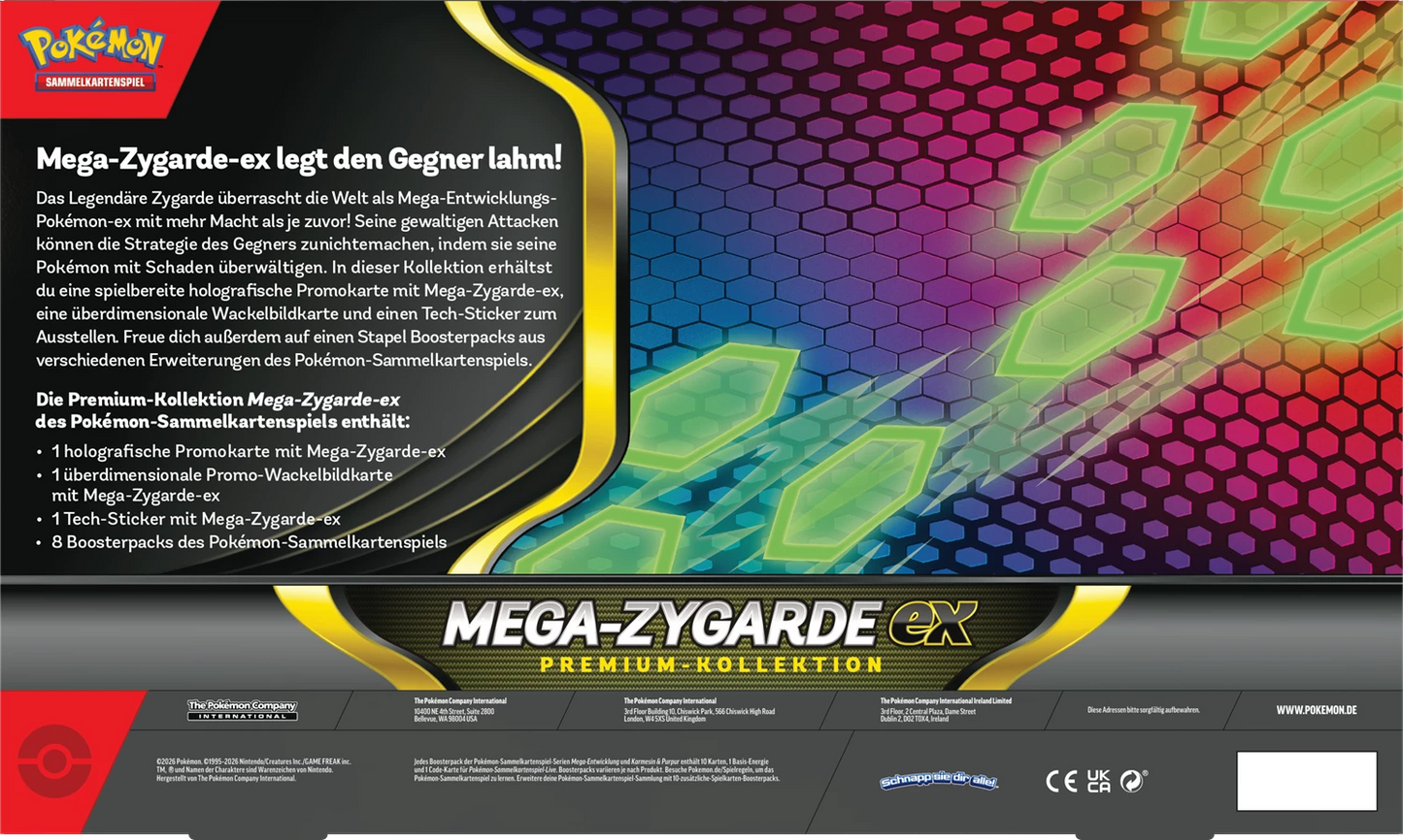 Pokémon Mega-Zygarde-ex Premium-Kollektion