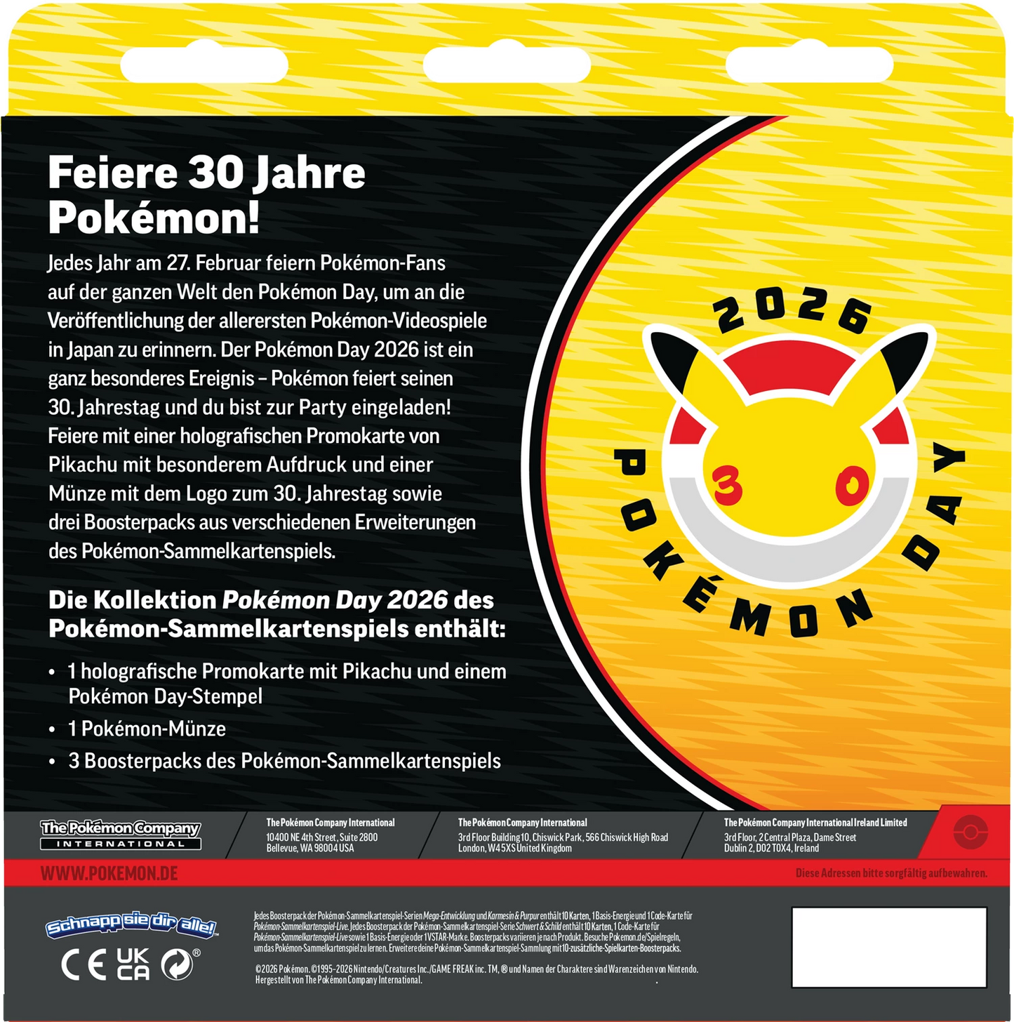 Pokémon Day 2026 Collection