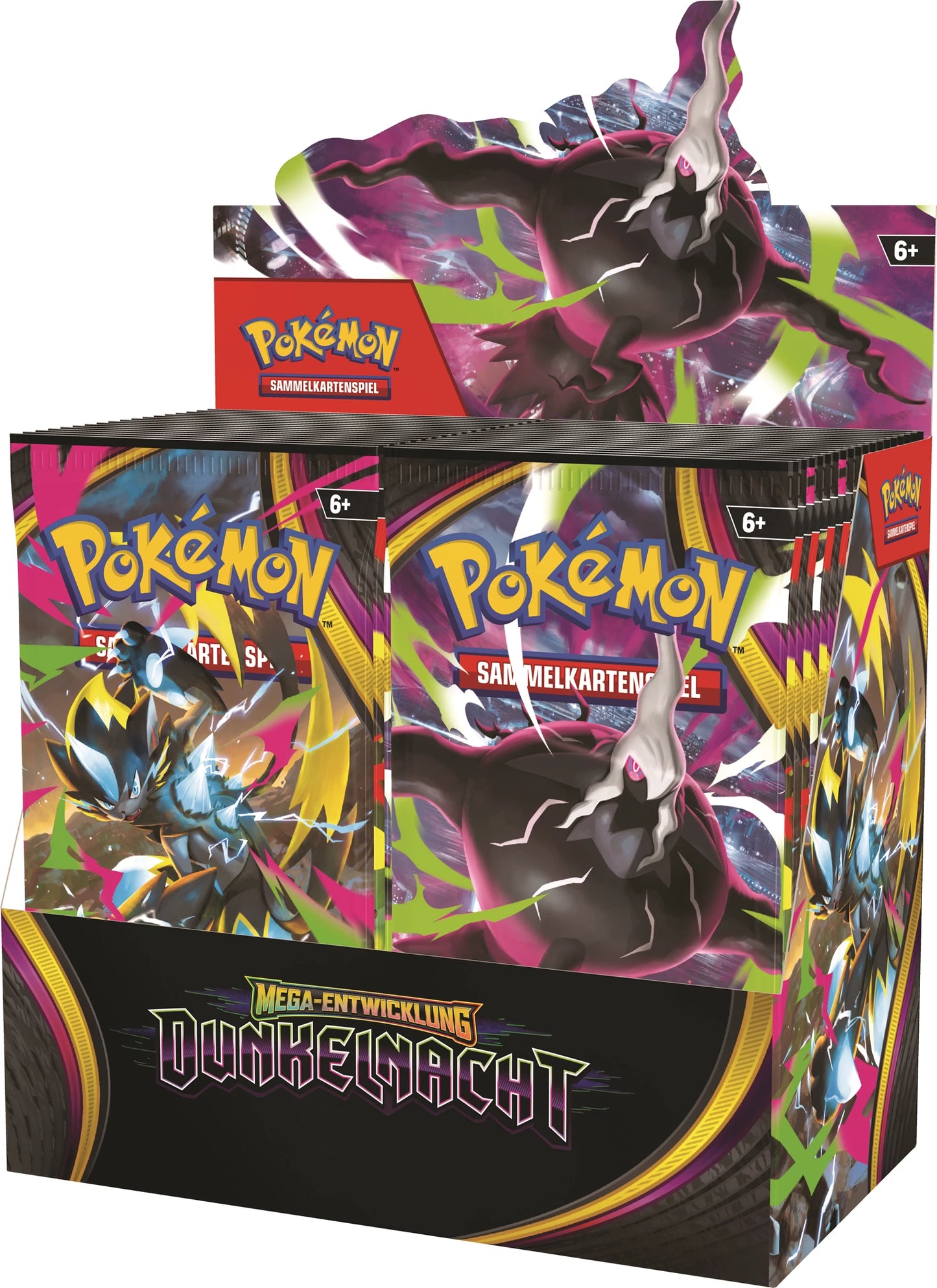Pokémon Mega Evolutions Pitch Black Display Box (ME05)
