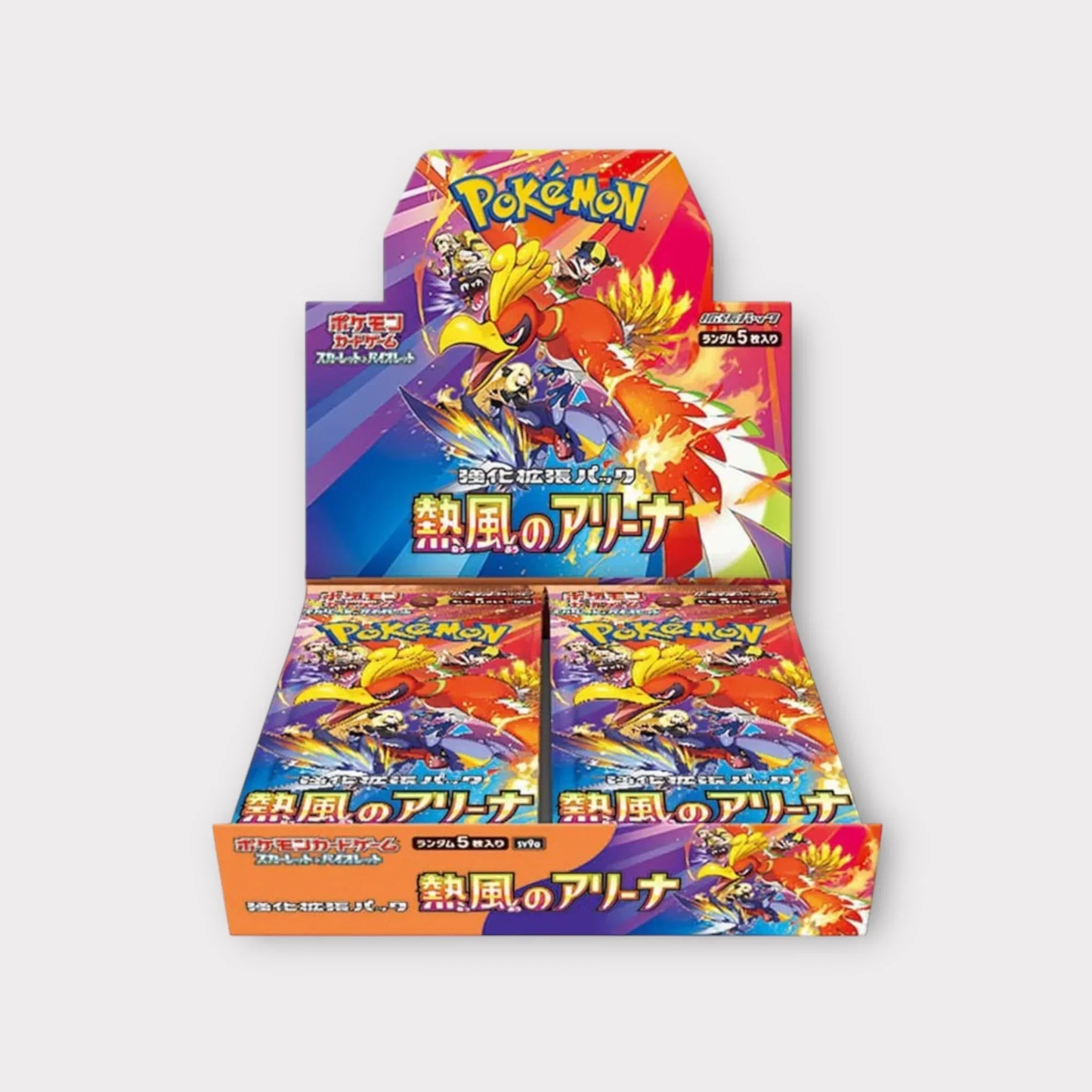 Pokémon Heat Wave Arena Display Box (SV9a)