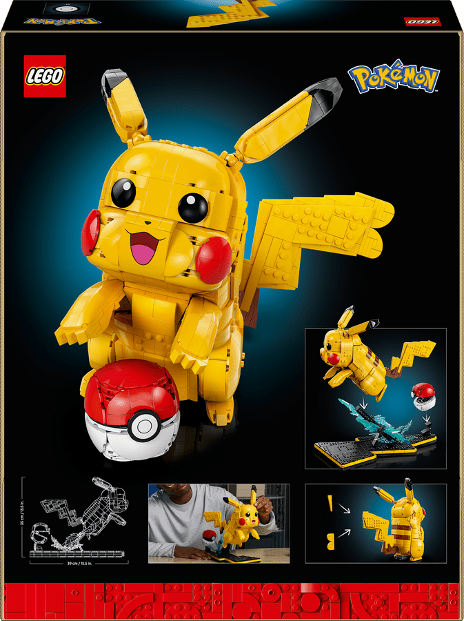 Detsuki - LEGO® Pokémon 72152 - Pikachu and Poké Ball