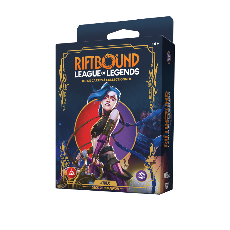 Riftbound League of Legends Origins Jinx Champion Deck