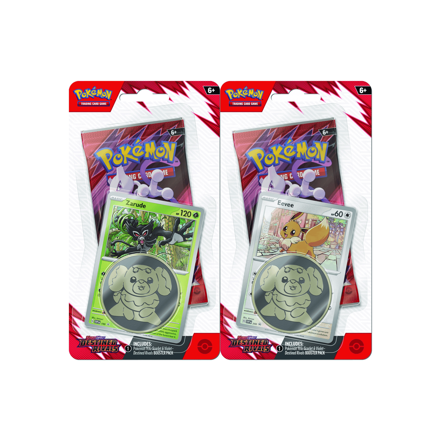 Detsuki - Pokémon Destined Rivals Checklane Blister Set (SV10)