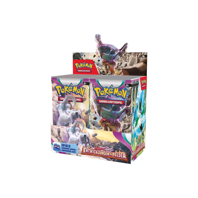 Pokémon Scarlet & Violet Paldea Evolved Display Box (SV02)