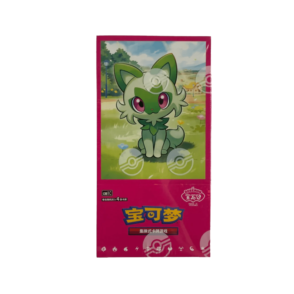 Pokemon Cbb1c Gem Pack Pokmon TCG Chinese Booster Box - Gem Pack Vol. 1 (CBB1C) - 15 Packs, Sprigatito Art Card List Pokemon Cbb1c Gem Pack Pokmon TCG Chinese Booster Box - Gem Pack Vol. 1 (CBB1C) - 15 Packs, Sprigatito Art Card List