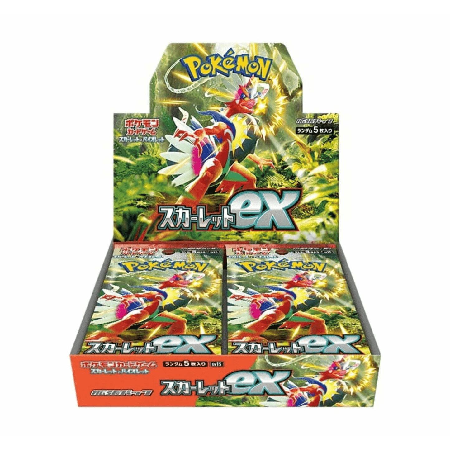 Detsuki - Pokémon Scarlet EX Display Box (SV1S)