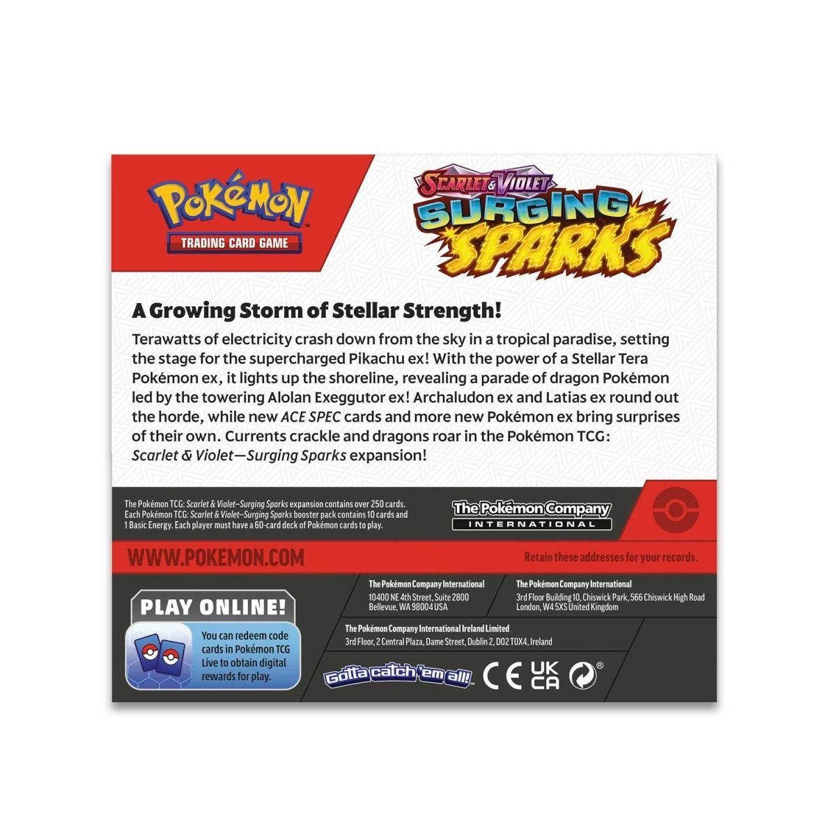 Detsuki - Pokémon Surging Sparks Display box (SV08)