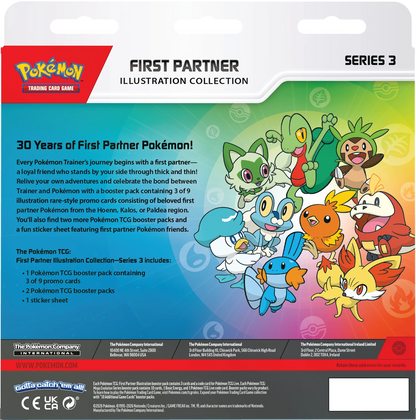 Pokémon First Partner Illustration Collection 3