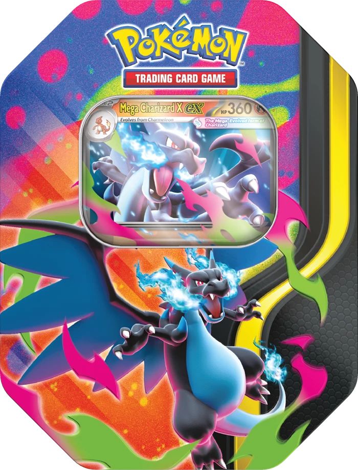 Pokémon Mega Charizard Spring 2026 Tin