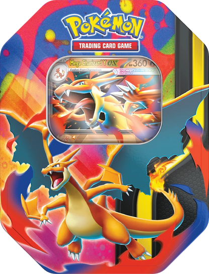 Pokémon Mega Charizard Spring 2026 Tin