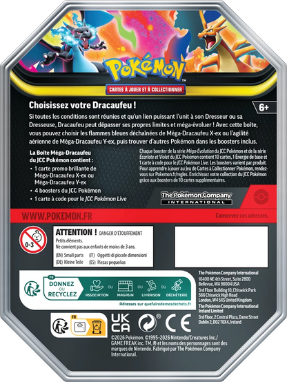 Pokémon Mega Charizard Spring 2026 Tin