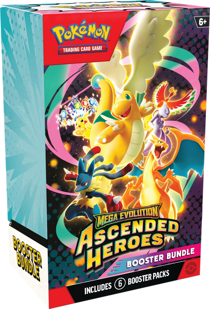Pokémon Mega Evolutions Ascended Heroes Booster Bundle (M2.5)