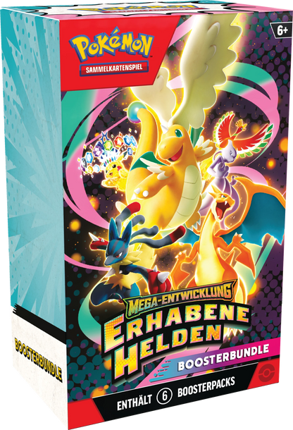 Pokémon Mega Evolutions Ascended Heroes Booster Bundle (M2.5)