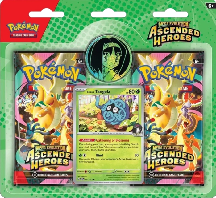 Pokémon Ascended Heroes 2 Pack Blister (M2.5)