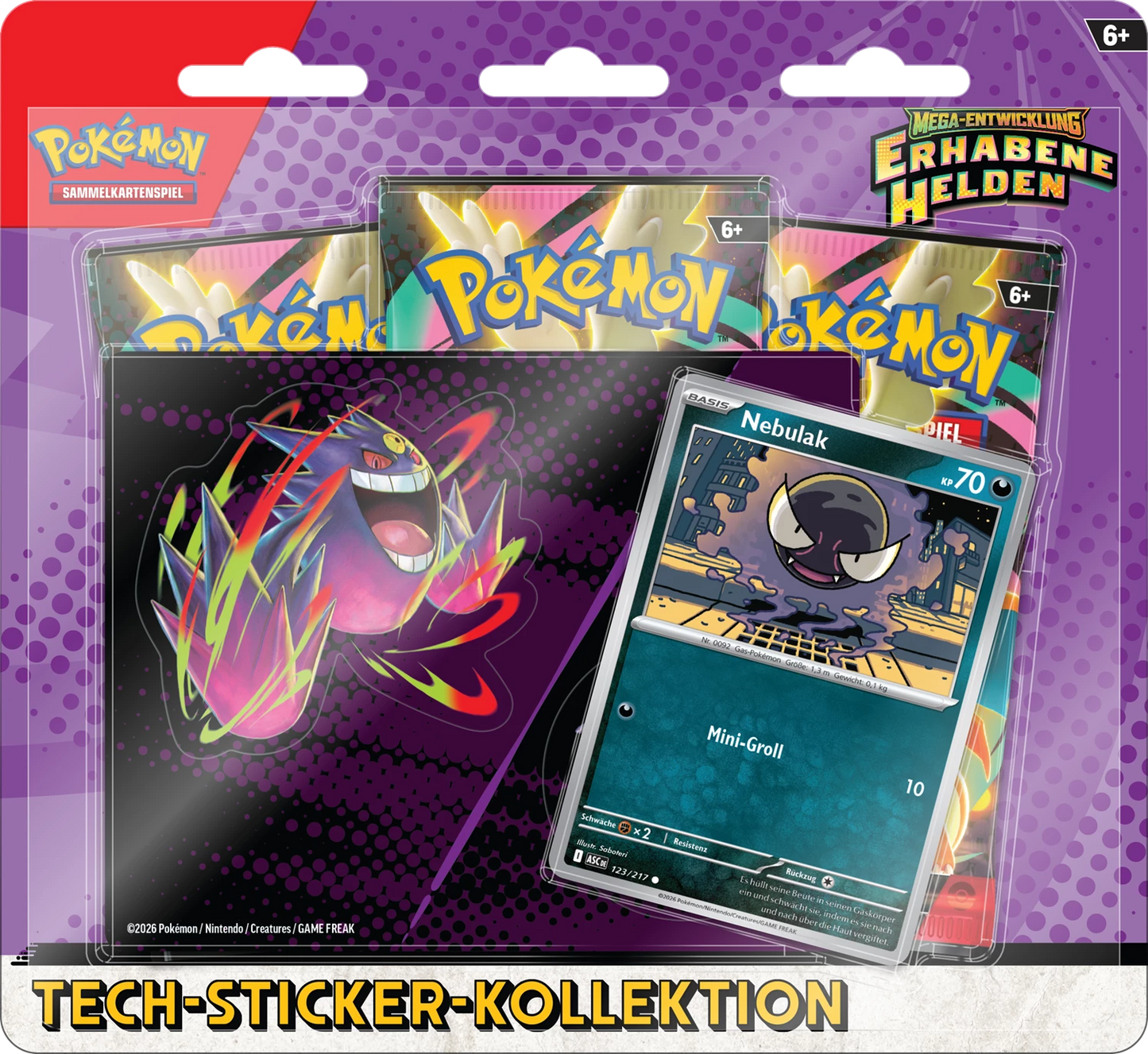Pokémon Ascended Heroes Tech Sticker Collection (M2.5)