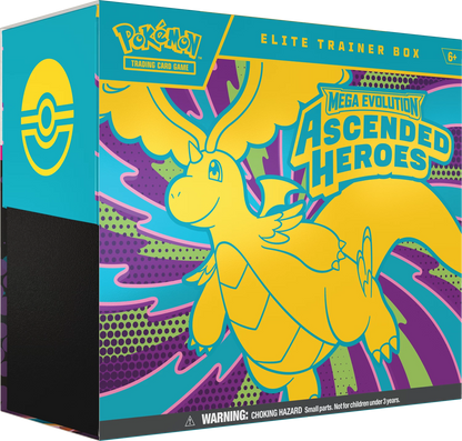 Pokémon Mega Evolutions Ascended Heroes Elite Trainer Box (M2.5)