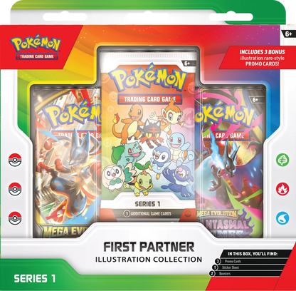 Pokémon First Partner Illustration Collection 1