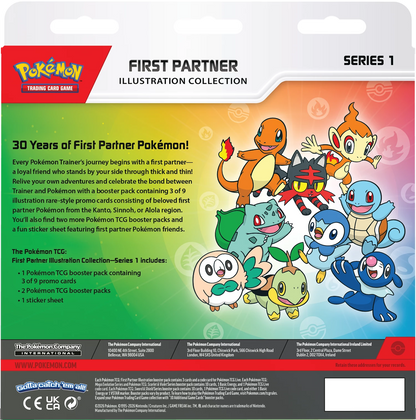 Pokémon First Partner Illustration Collection 1