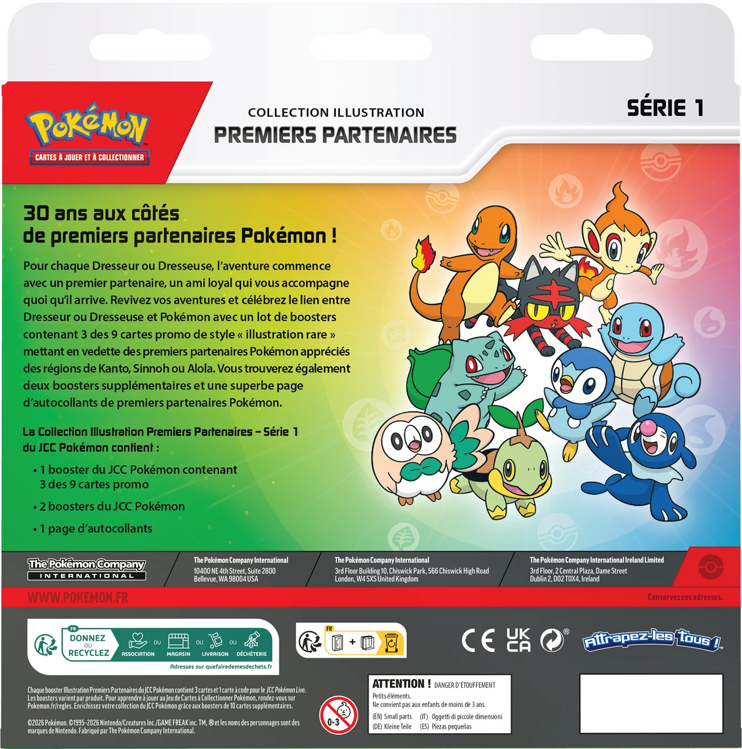 Pokémon First Partner Illustration Collection 1