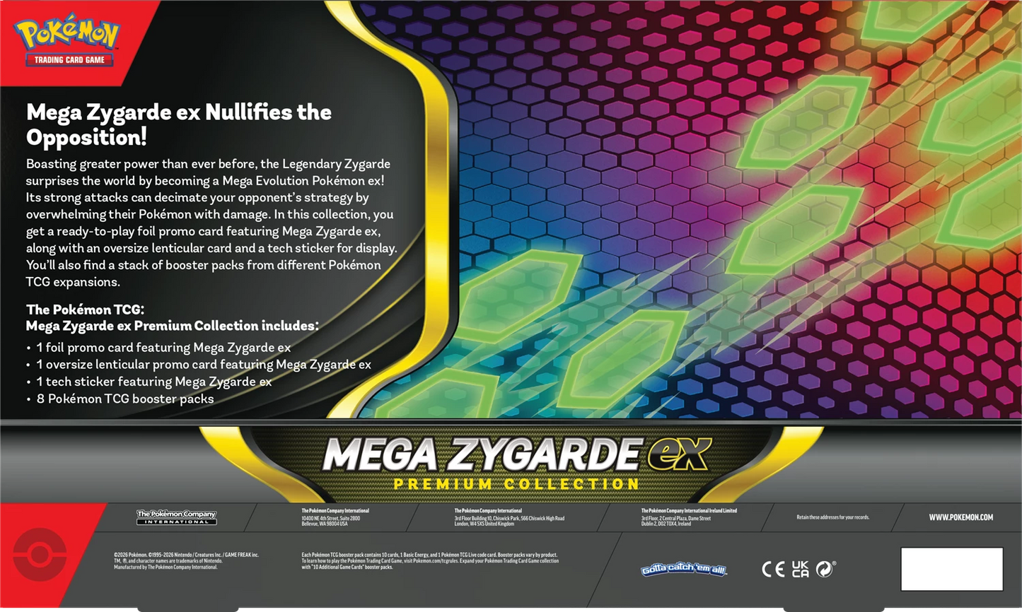 Pokémon Mega-Zygarde-ex Premium-Kollektion