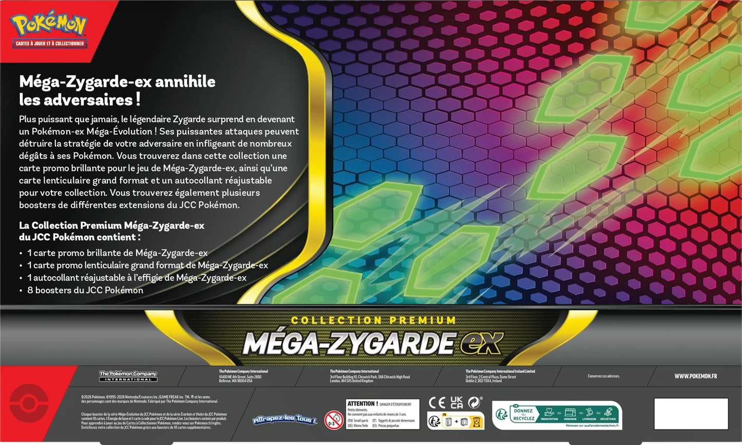 Pokémon Mega-Zygarde-ex Premium-Kollektion