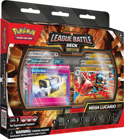 Pokémon Mega-Lucario-Ex-Liga-Kampfdeck