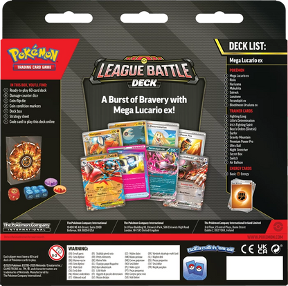 Pokémon Mega-Lucario-Ex-Liga-Kampfdeck