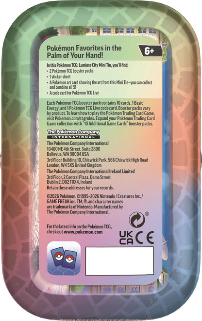 Pokémon Mega-Entwicklung Illumina City Mini-Tin