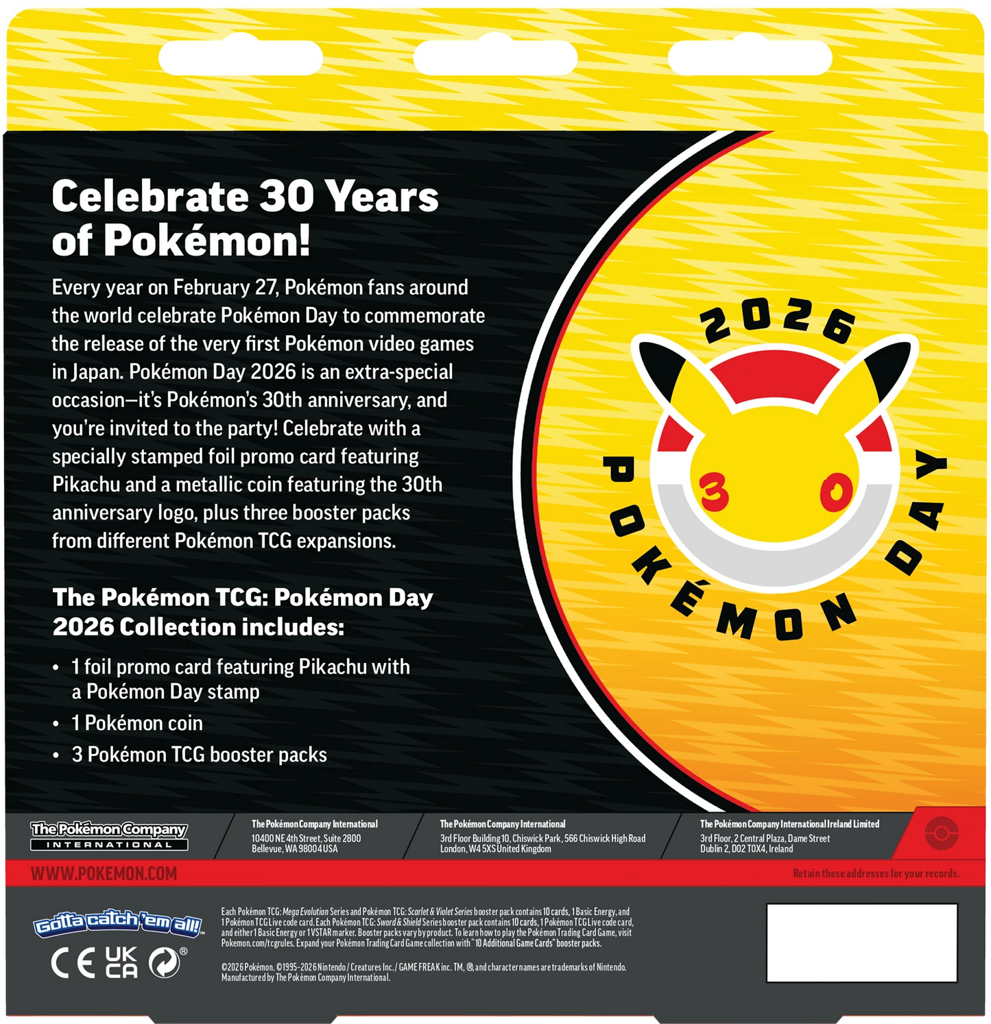 Pokémon Day 2026 Collection