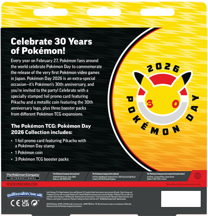 Pokémon Day 2026 Collection