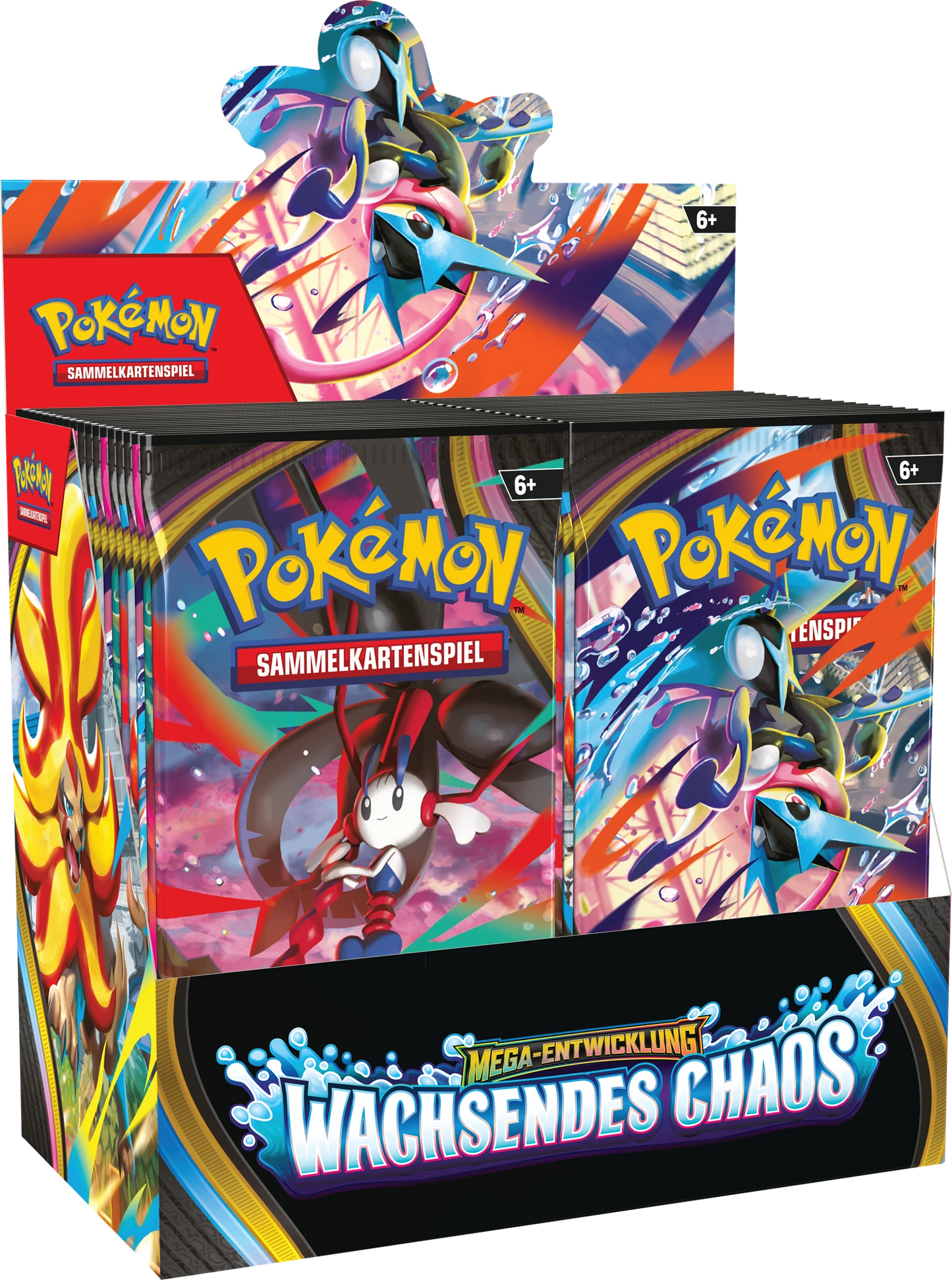 Pokémon Mega Entwicklungen Chaos Steigt Display Box (ME04)