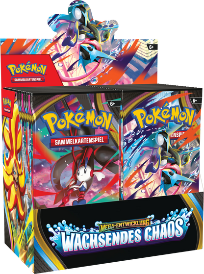 Pokémon Mega Entwicklungen Chaos Steigt Display Box (ME04)
