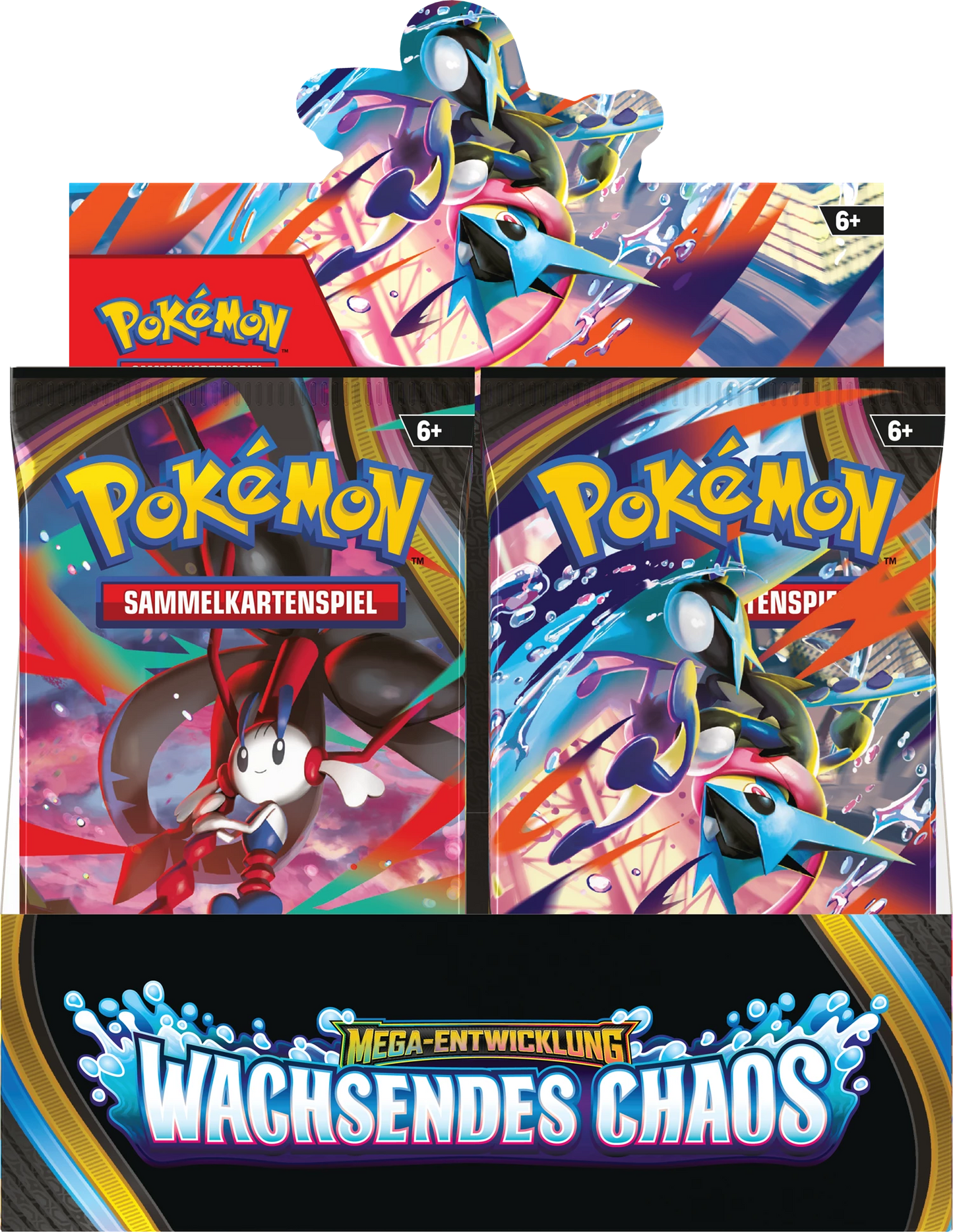 Pokémon Mega Entwicklungen Chaos Steigt Display Box (ME04)