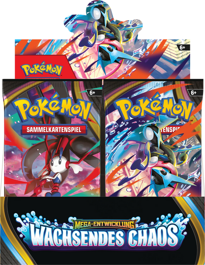 Pokémon Mega Entwicklungen Chaos Steigt Display Box (ME04)