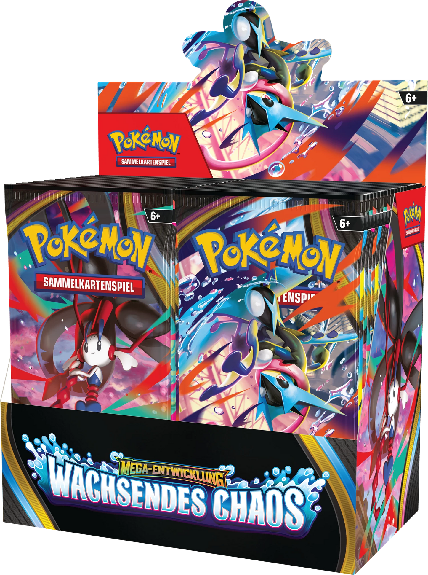 Pokémon Mega Entwicklungen Chaos Steigt Display Box (ME04)