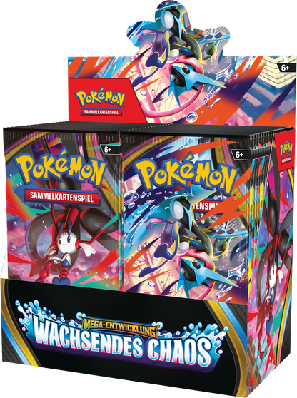 Pokémon Mega Entwicklungen Chaos Steigt Display Box (ME04)