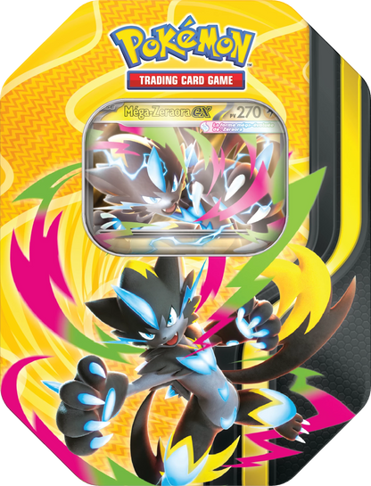 Pokémon Mega Forces ex Tin