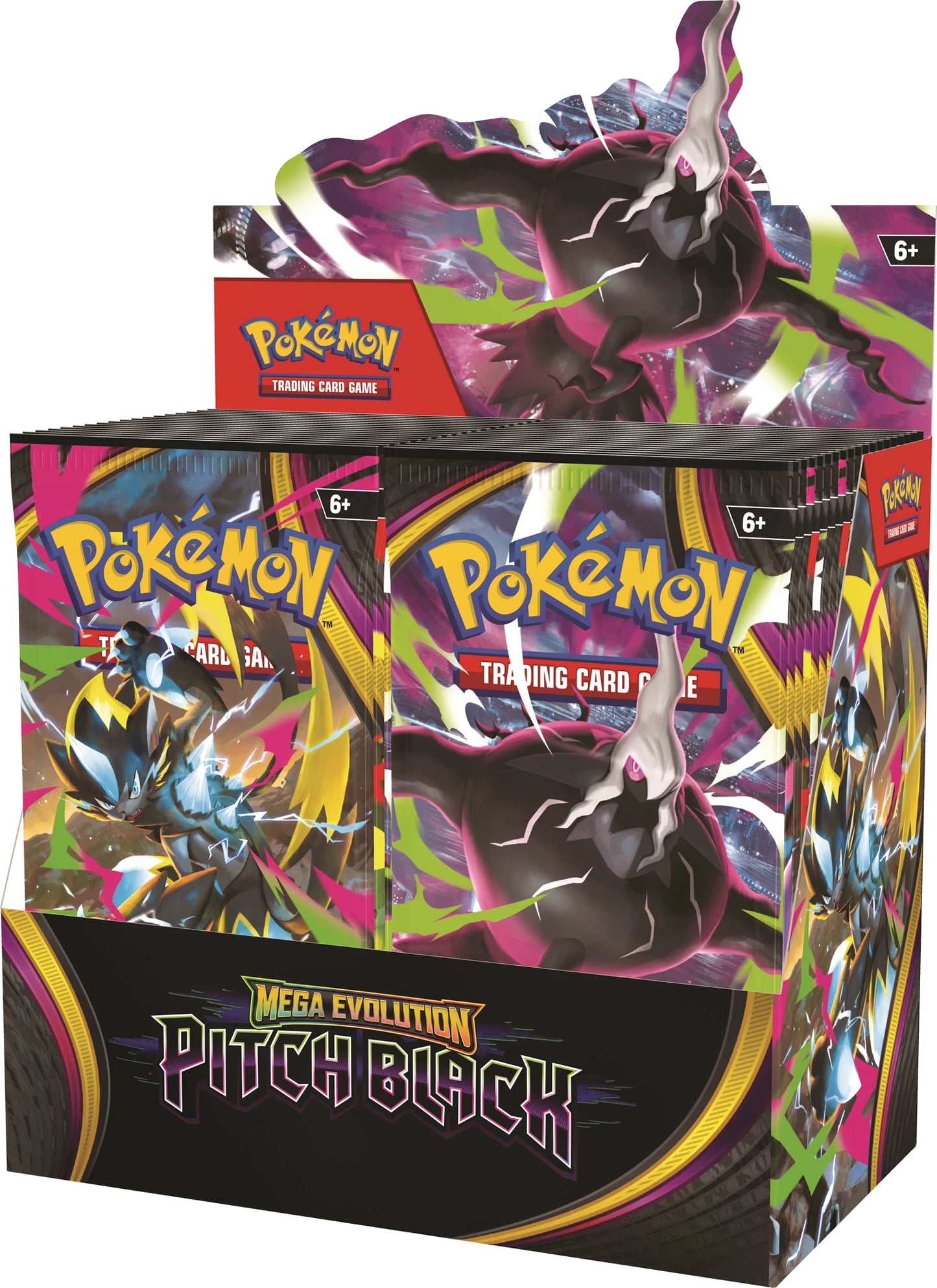 Pokémon Mega Evolutions Pitch Black Display Box (ME05)