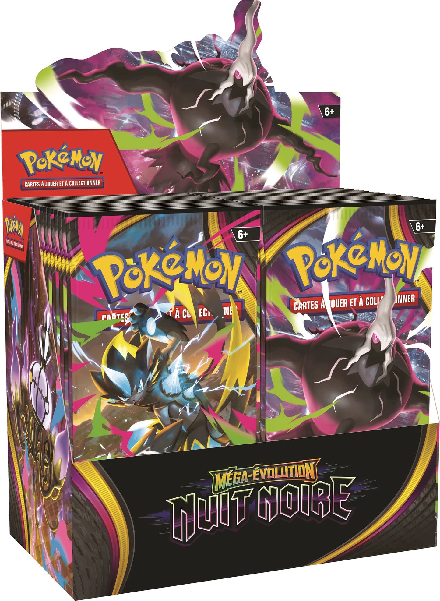 Pokémon Mega Evolutions Pitch Black Display Box (ME05)