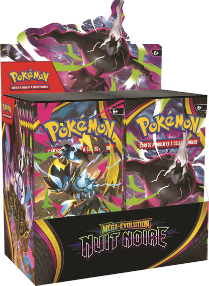 Pokémon Mega Evolutions Pitch Black Display Box (ME05)