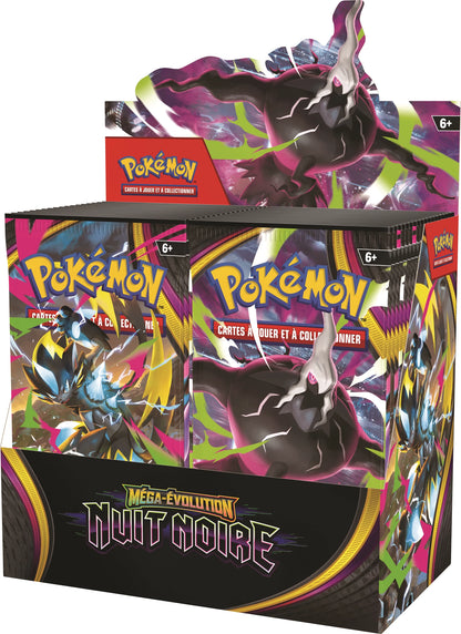 Pokémon Mega Evolutions Pitch Black Display Box (ME05)