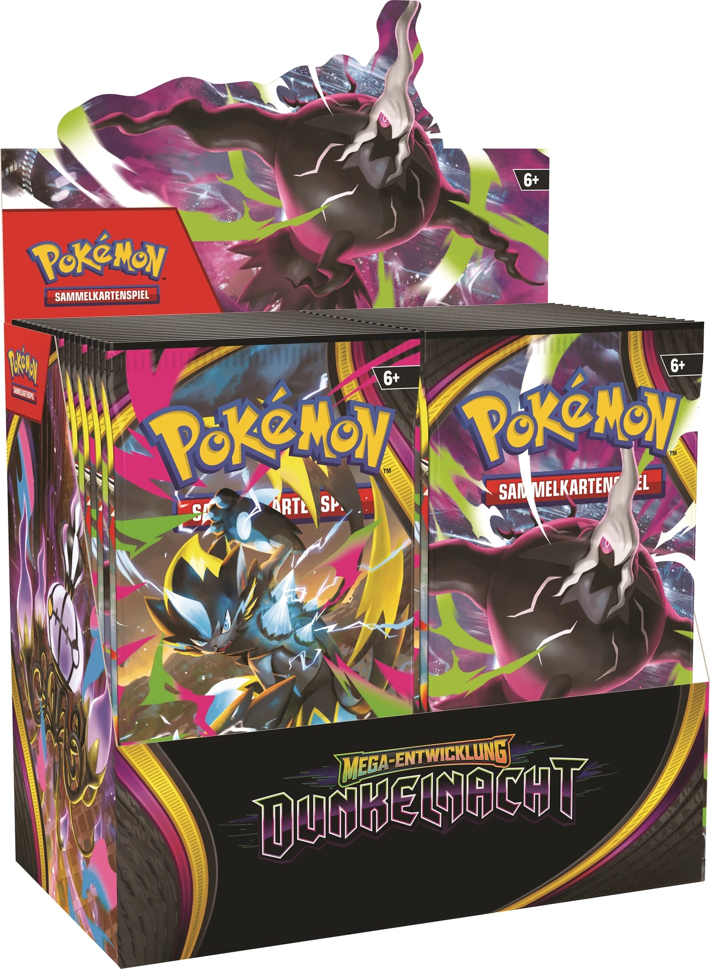 Pokémon Mega Evolutions Pitch Black Display Box (ME05)
