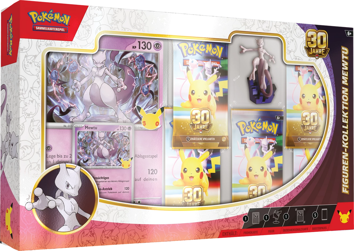 Pokémon 30th Celebration Figure Collection