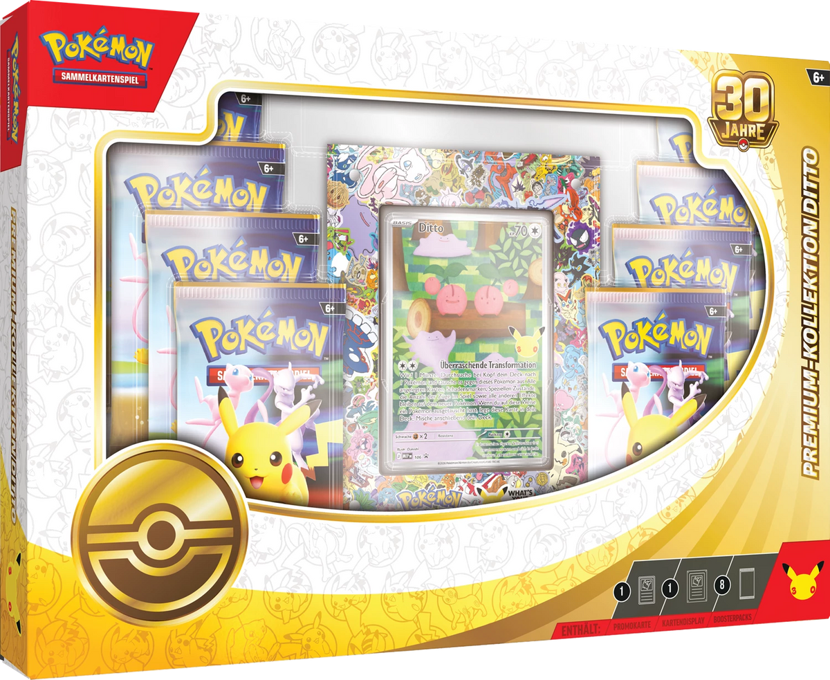 Pokémon 30th Celebration Ditto Premium Collection