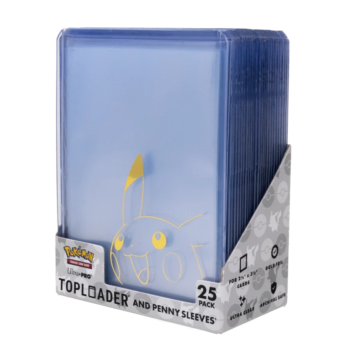 UltraPro Pikachu Toploader & Penny Sleeves Vorteilspaket