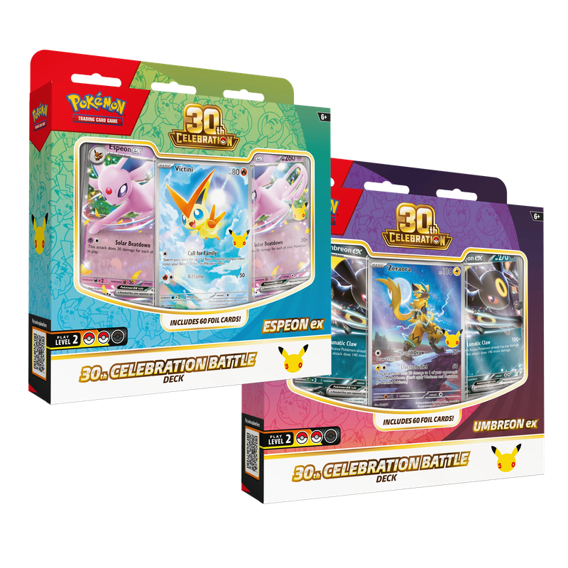 Pokémon 30th Celebration Battle Decks Bundle