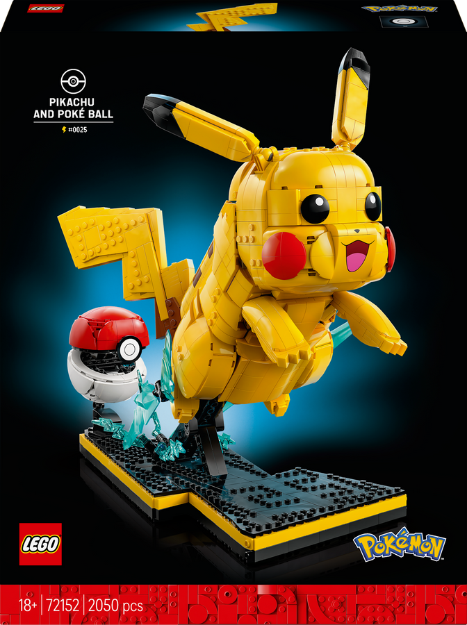 LEGO® Pokémon 72152 - Pikachu and Poké Ball