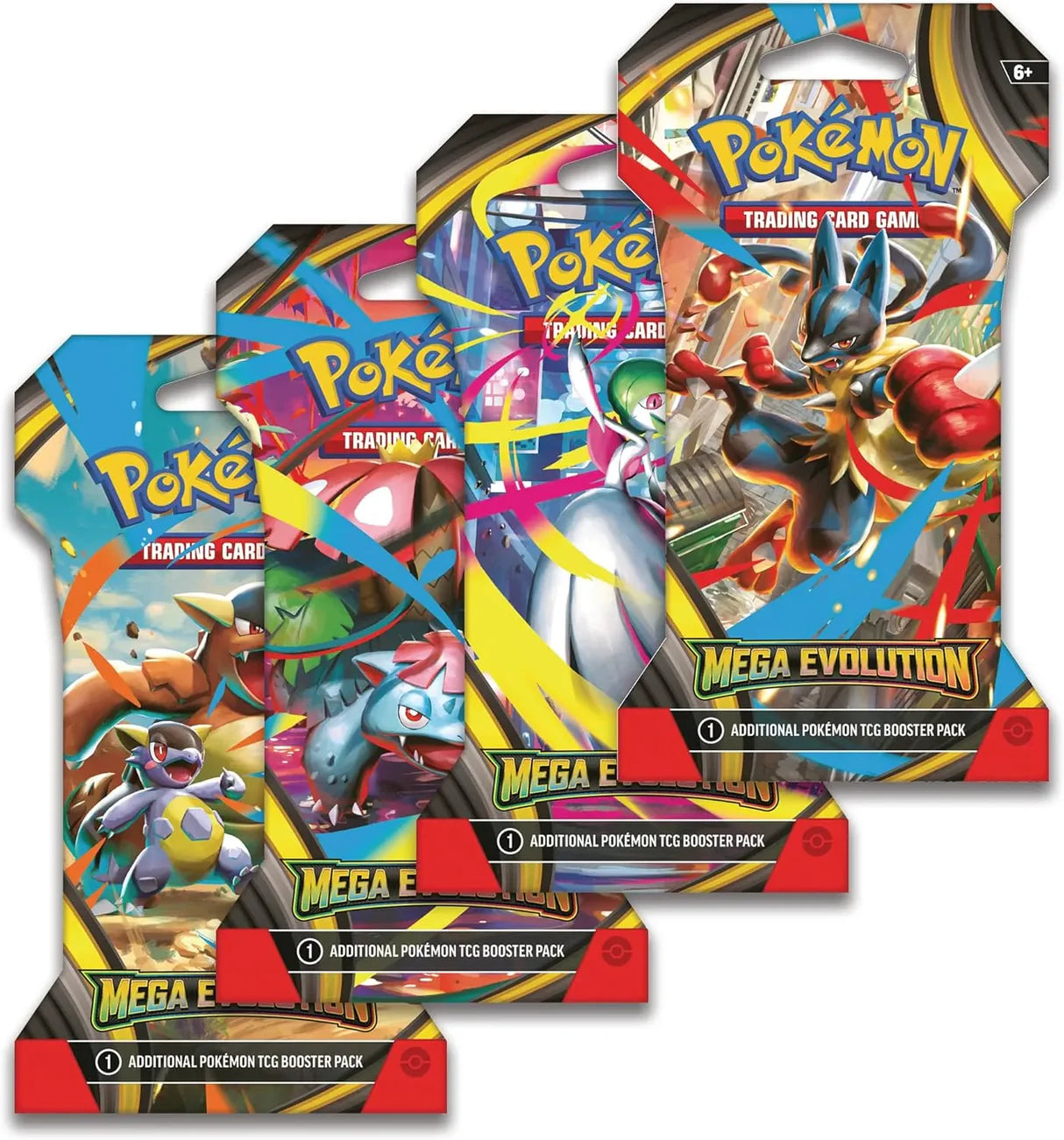Pokémon Mega Evolution Sleeved Booster (M01)