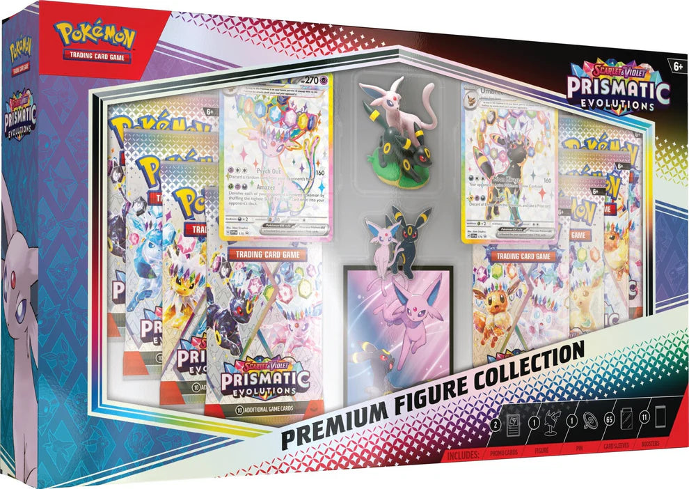 Pokémon Prismatic Evolutions Premium-Figurensammlung (SV8.5)